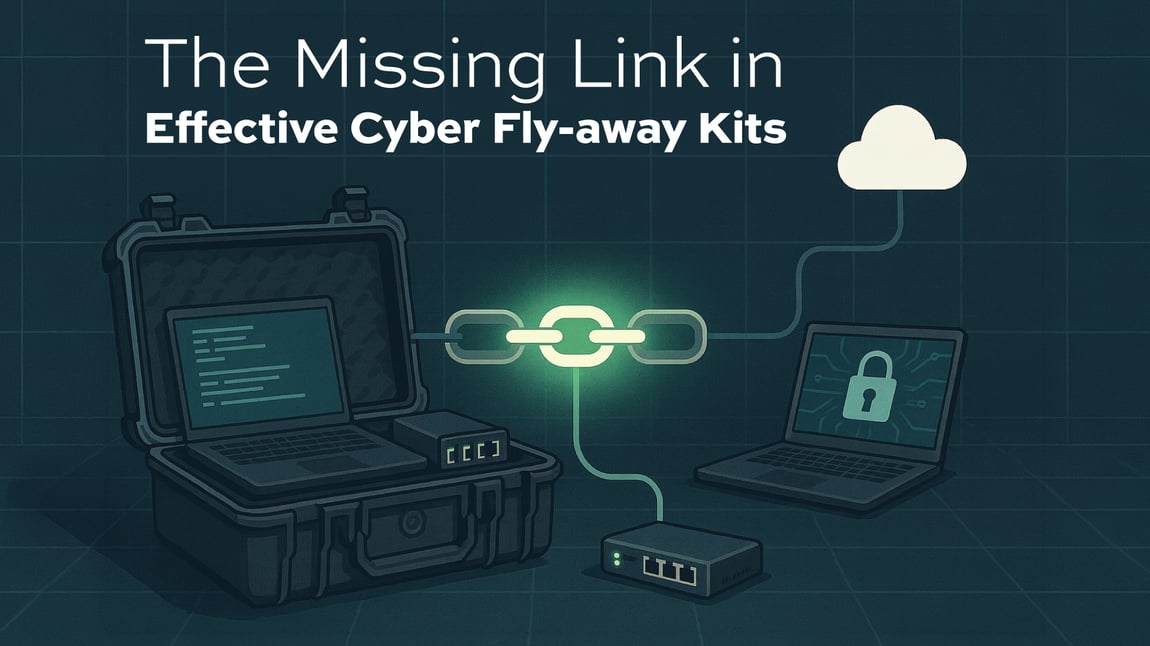 The Missing Link in Effective Cyber Fly-away Kits