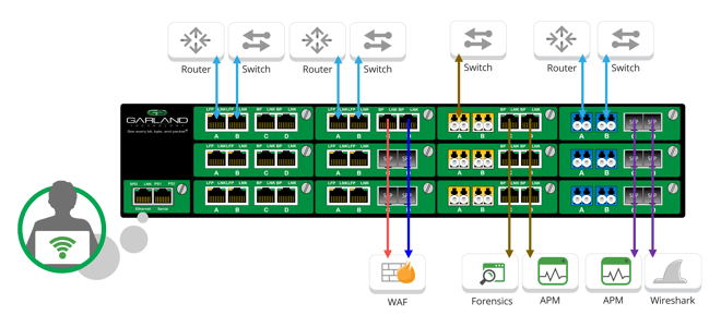 1G In-Line and Out-of-Band Connectivity