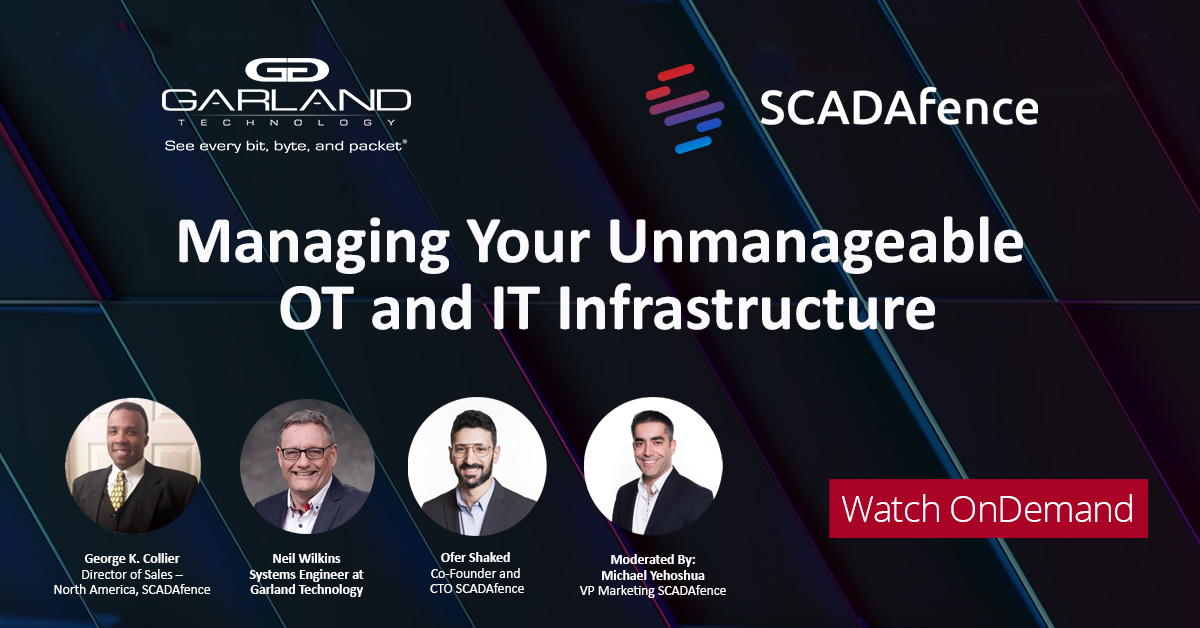 SCADAfence & Garland Webinar
