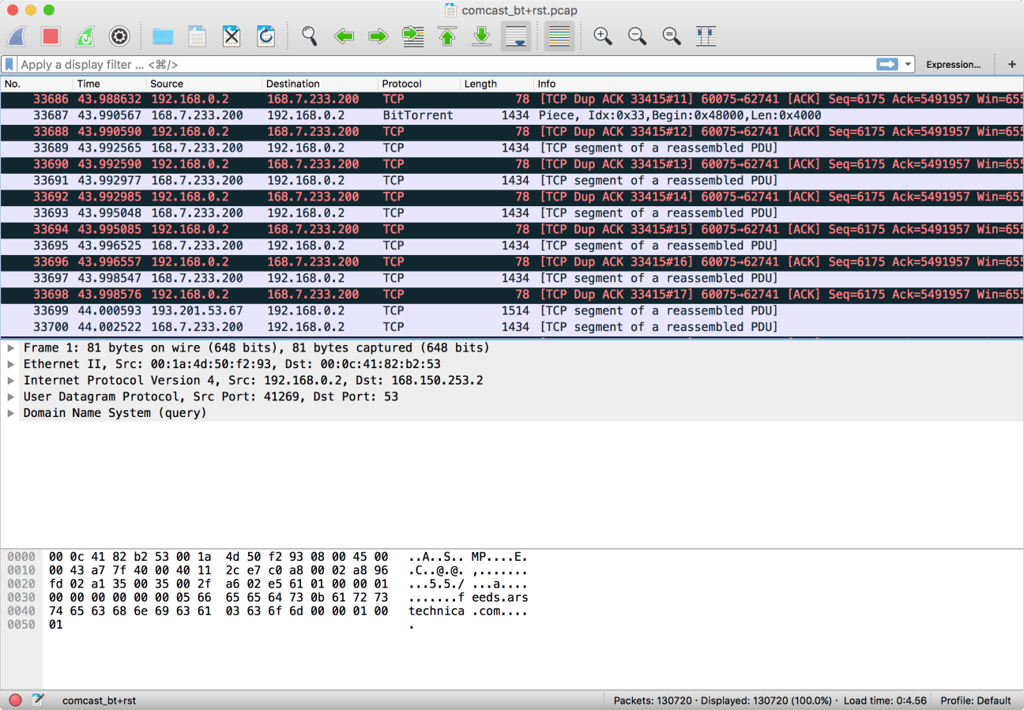 2016 Wireshark Capture Abilities and Console