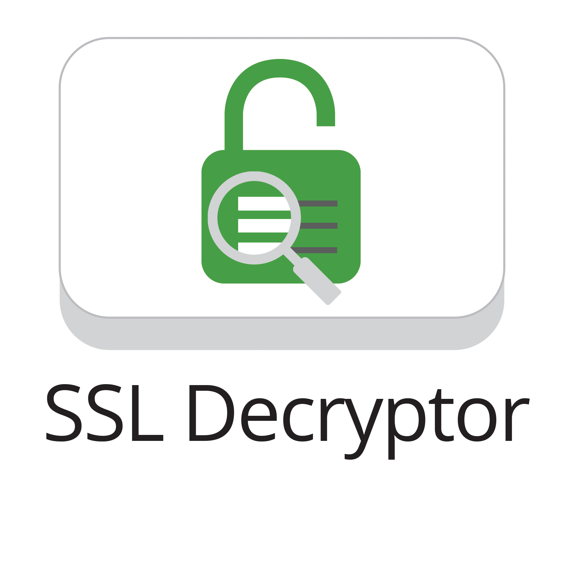 GT-SSL Decryptor-Icon