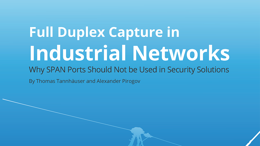 Full Duplex Capture in Industrial Networks