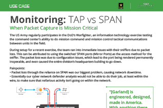 Case Study: TAP vs SPAN