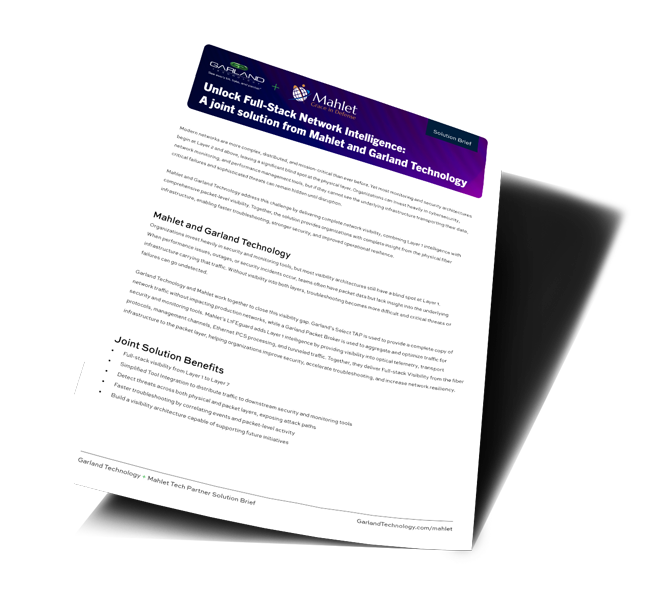 Mahlet Solution Brief Preview